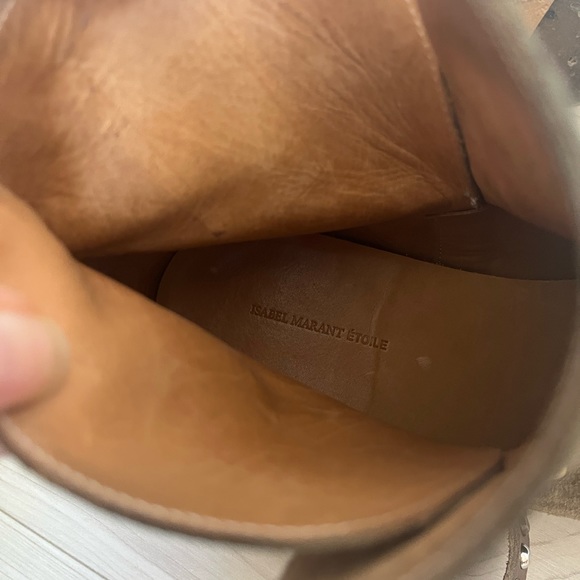 Isabel Marant Etoile suede booties size 40 - Picture 6 of 7